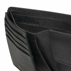 Herren Redolz Leather Essentials QF Geldbörse RFID Leder 12 cm ausklappbar