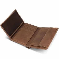 Discount Redolz Leather Essentials HF Geldbörse RFID Leder 9,5 cm brown