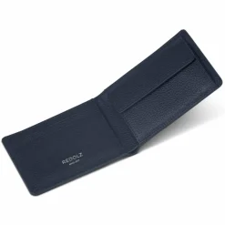 Herren Redolz Leather Essentials QF kleine Geldbörse RFID Leder 10,5 cm