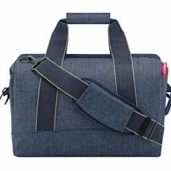 reisenthel Weekender|Reisetaschen Ohne Rollen<Allrounder M Weekender Reisetasche 40 cm herringbone dark blue