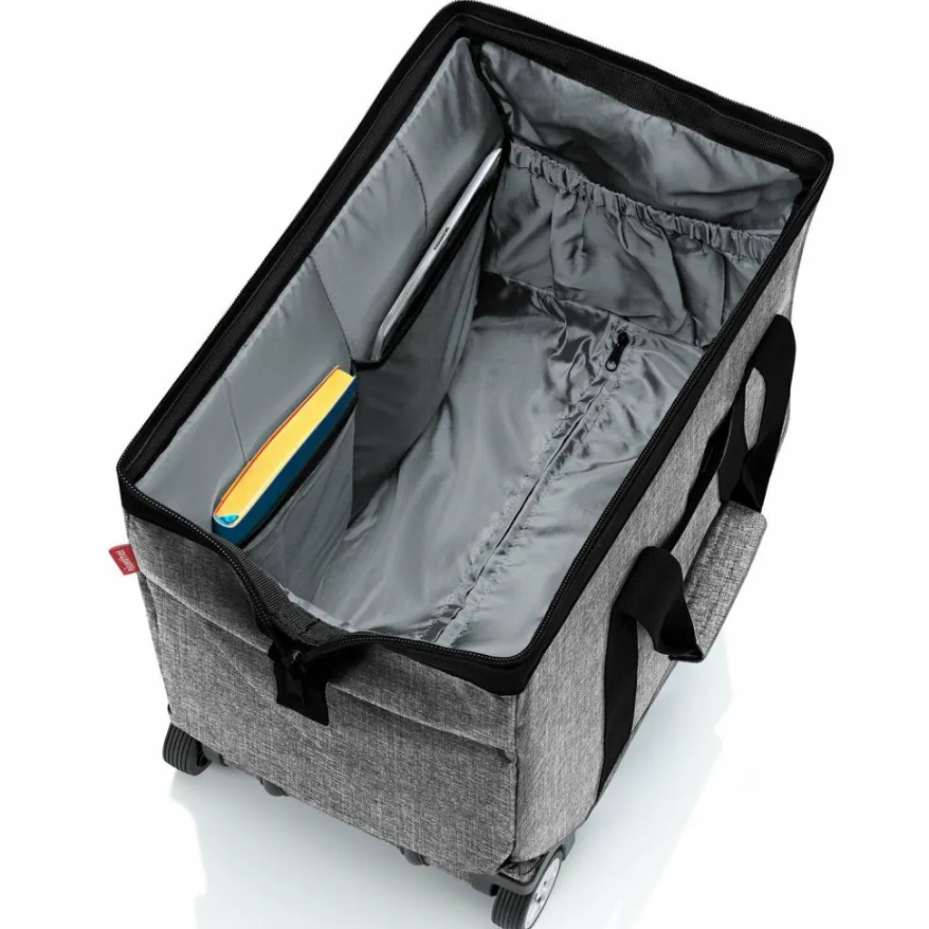 Hot reisenthel Allrounder 2-Rollen Kabinentrolley 41 cm twist silver