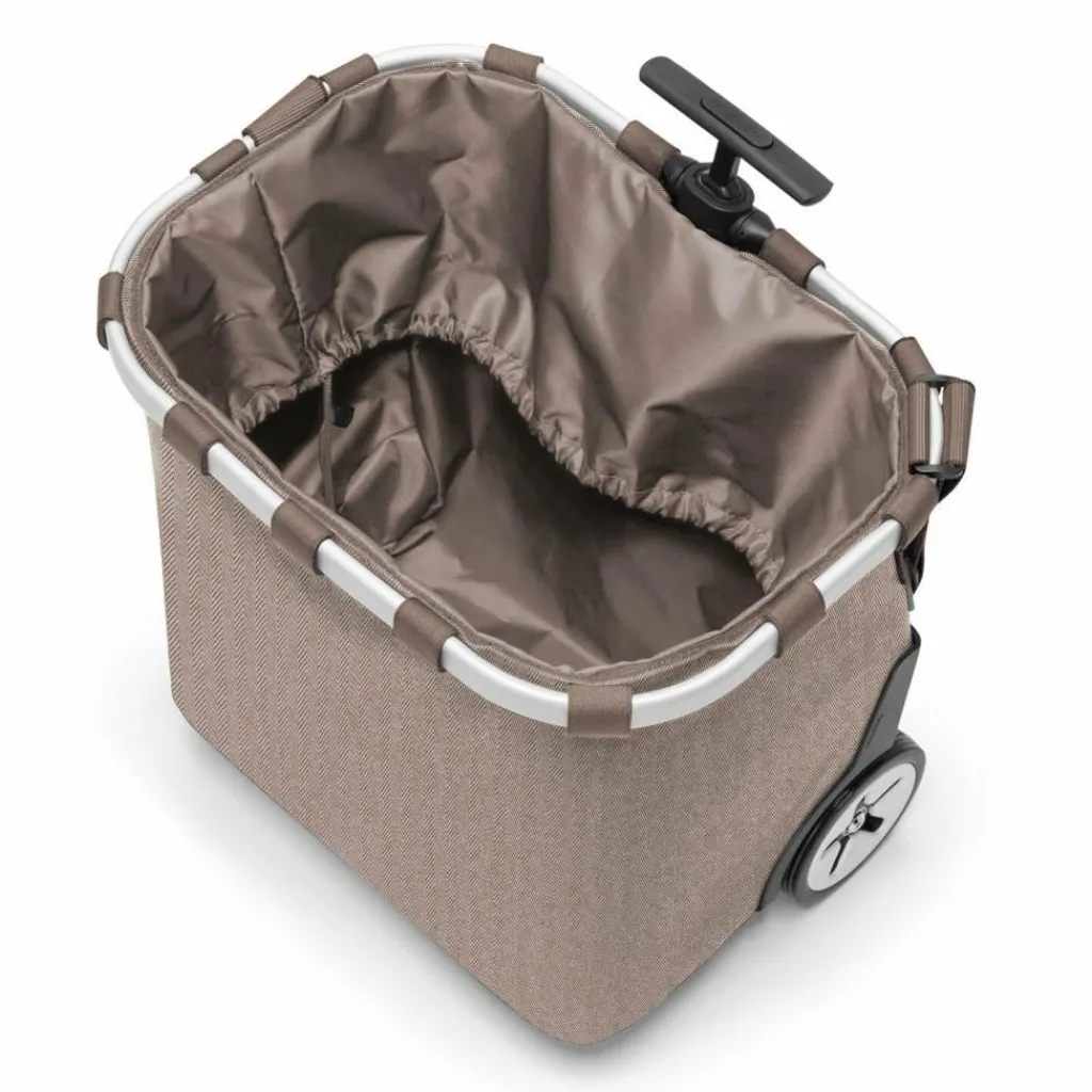reisenthel Einkaufstrolleys<Carrycruiser Einkaufstrolley 47,5 cm herringbone mokka