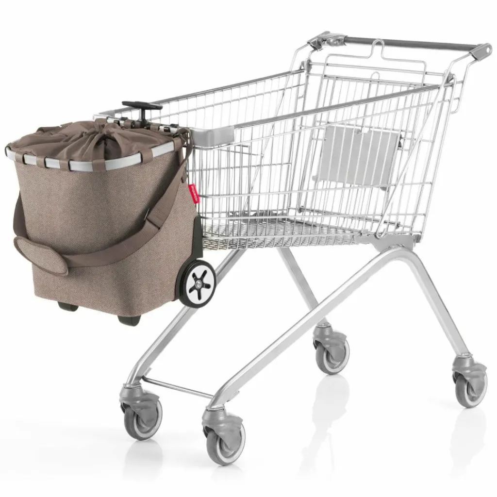 reisenthel Einkaufstrolleys<Carrycruiser Einkaufstrolley 47,5 cm herringbone mokka