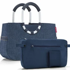 reisenthel Einkaufstaschen|Shopper<Shopper Tasche 40 cm herringbone dark blue