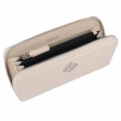 Replay Damengeldbörsen Querformat<Geldbörse 19.5 cm lt grey