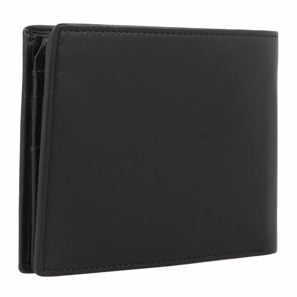 New Replay Geldbörse RFID Schutz Leder 13 cm black