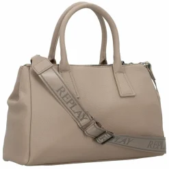 Replay Henkeltaschen<Handtasche 35 cm taupe gray