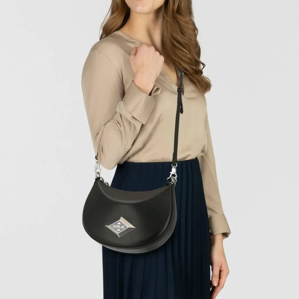 Clearance Replay Schultertasche 24 cm black