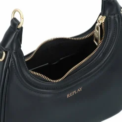 Discount Replay Schultertasche 25 cm black