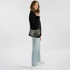 Replay Schultertaschen|Henkeltaschen<Schultertasche 24 cm gun metal