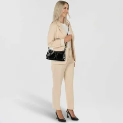 Replay Schultertaschen<Schultertasche 25.5 cm shiny black