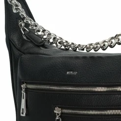 Replay Schultertaschen<Schultertasche 32 cm black