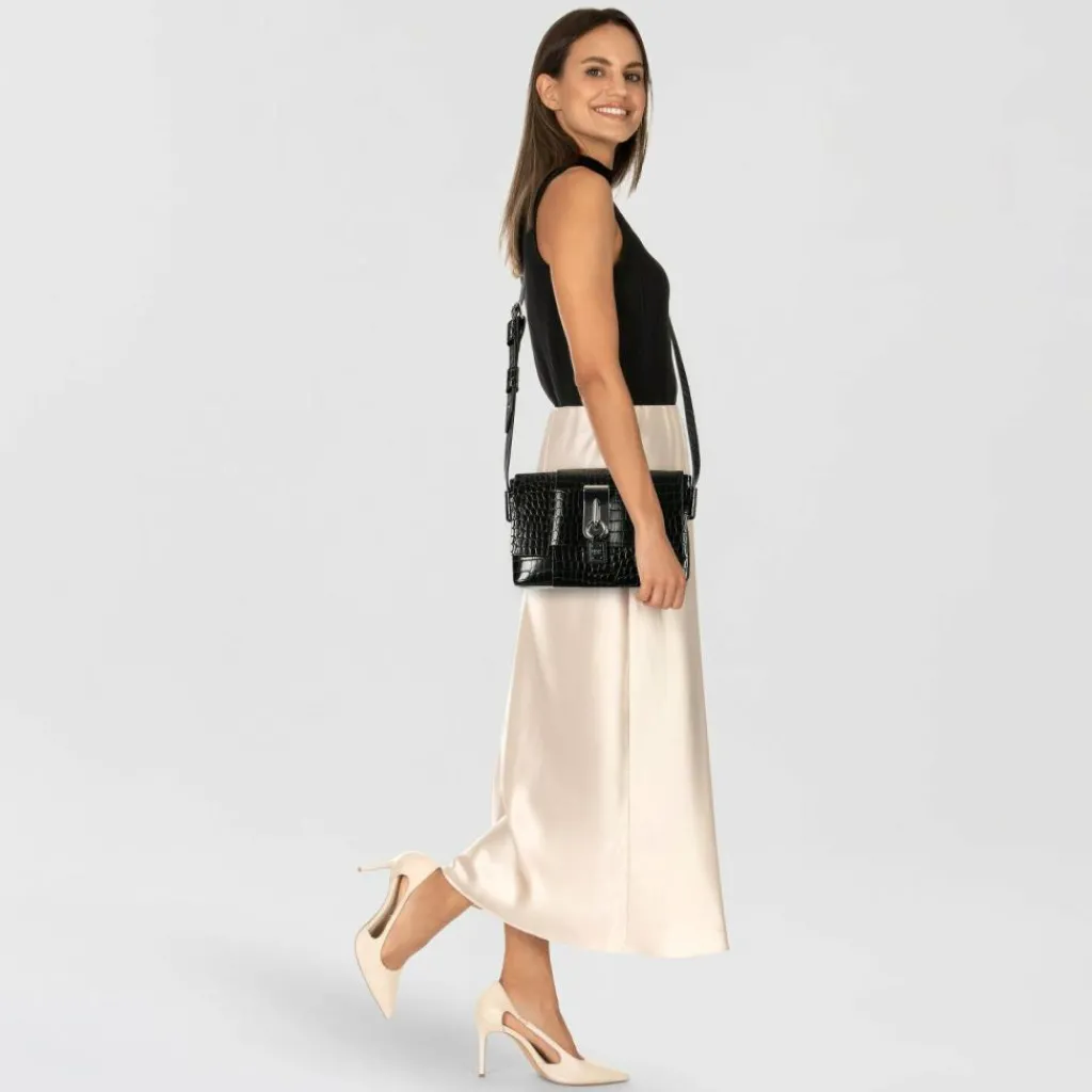 Replay Schultertaschen|Henkeltaschen<Schultertasche 25 cm black