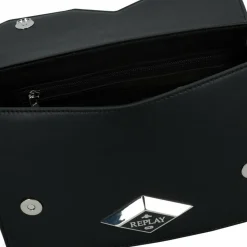 Outlet Replay Schultertasche 24.5 cm black