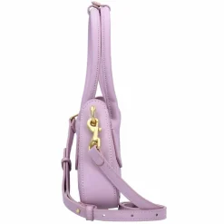 Outlet Replay Schultertasche Leder 28.5 cm violet tulle