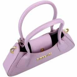 Outlet Replay Schultertasche Leder 28.5 cm violet tulle