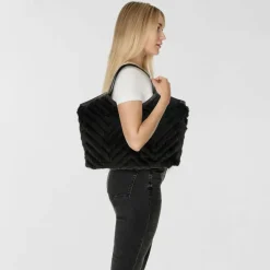 Replay Shopper|Schultertaschen<Shopper Tasche 40 cm black