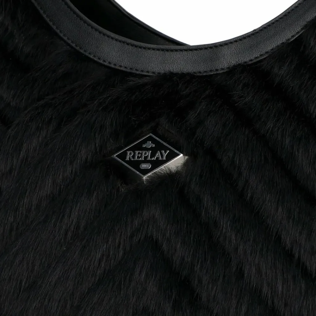 Replay Shopper|Schultertaschen<Shopper Tasche 40 cm black