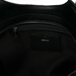 Replay Shopper|Schultertaschen<Shopper Tasche 40 cm black