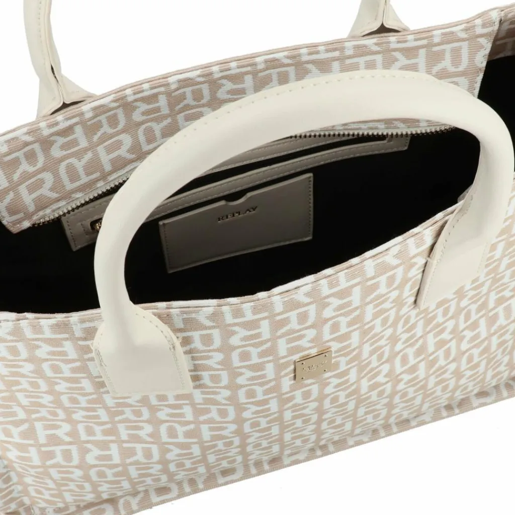 Hot Replay Shopper Tasche 39 cm safari-drty white