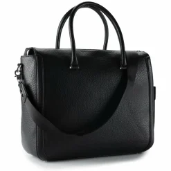 Outlet Replay Shopper Tasche Leder 37 cm black