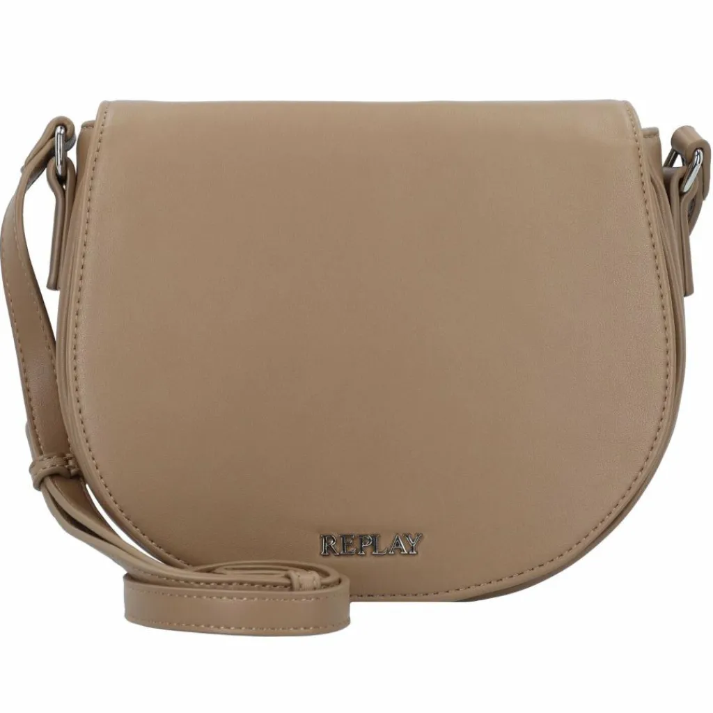 New Replay Umhängetasche 23 cm dirty pale beige