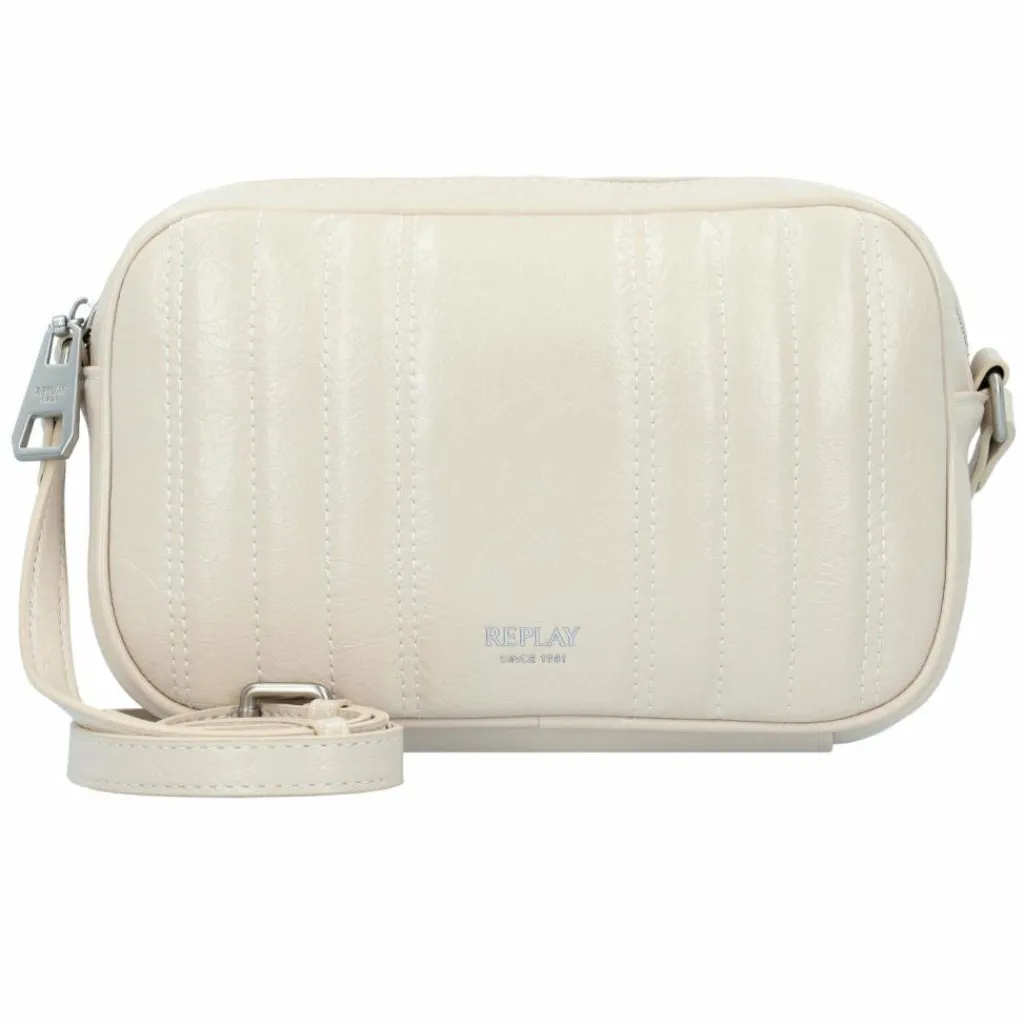 Replay Umhängetasche 23 cm dirty white