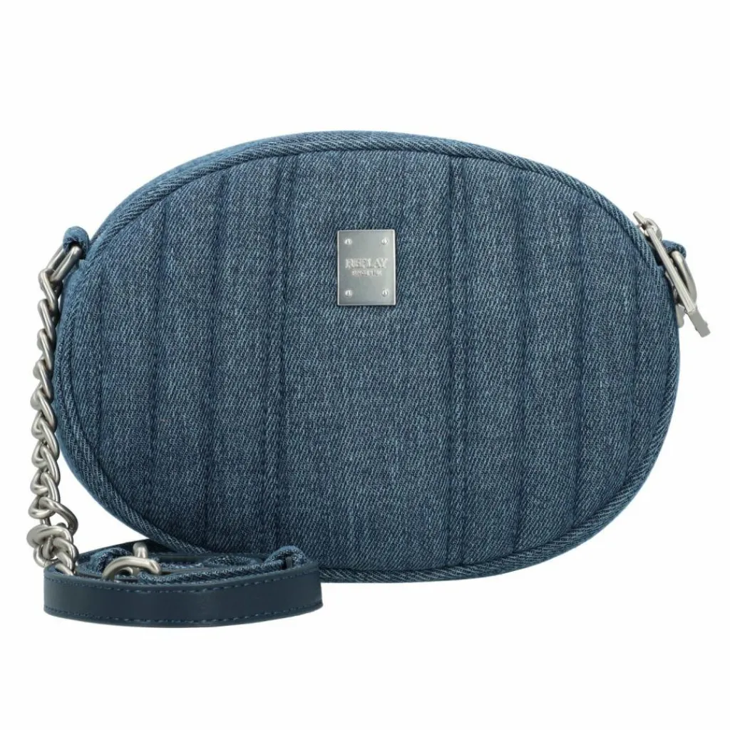 Replay Umhängetaschen<Umhängetasche 20 cm blu denim