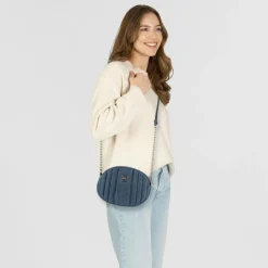 Replay Umhängetaschen<Umhängetasche 20 cm blu denim