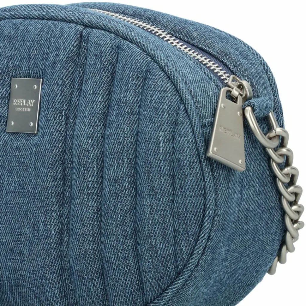 Replay Umhängetaschen<Umhängetasche 20 cm blu denim