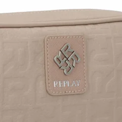 Discount Replay Umhängetasche 24 cm dirty pale beige