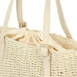 Roeckl Copacabana Schultertasche 30 cm creme