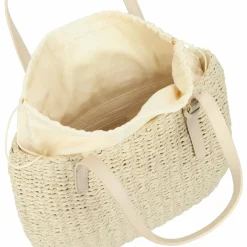 Roeckl Copacabana Schultertasche 30 cm creme