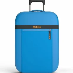 Rollink 2-Rollen Koffer|Hartgepäck<Aura Cabin faltbarer 2-Rollen Kabinentrolley S 55 cm dive blue
