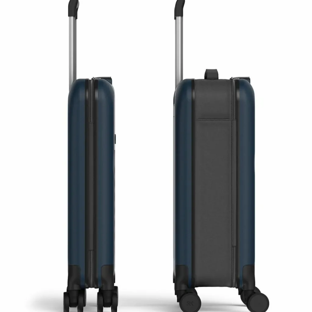 Discount Rollink Vega 360 faltbarer 4-Rollen Kabinentrolley S 55 cm atlantic blue