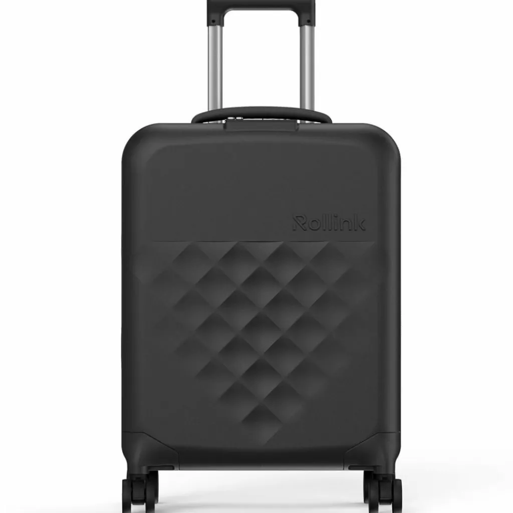 New Rollink Vega 360 faltbarer 4-Rollen Kabinentrolley S 55 cm black