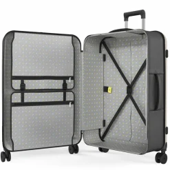 Clearance Rollink Vega 360 faltbarer 4-Rollen Trolley M 65 cm warm grey
