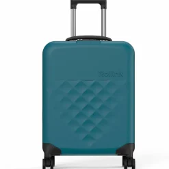 Rollink Hartgepäck Kabinengepäck|4-Rollen Kabinentrolleys<Vega 360 faltbarer 4-Rollen Kabinentrolley S 55 cm deep lagoon