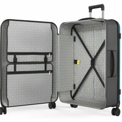 Sale Rollink Vega 360 faltbarer 4-Rollen Trolley M 65 cm deep lagoon