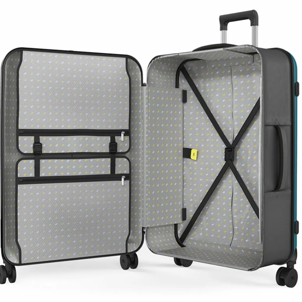 Sale Rollink Vega 360 faltbarer 4-Rollen Trolley M 65 cm deep lagoon