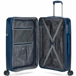 Hot Roncato Airglam 4 Rollen Kofferset 3-teilig mit Dehnfalte blu notte