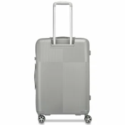 New Roncato Airglam 4 Rollen Kofferset 3-teilig mit Dehnfalte grigio perla