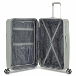 New Roncato Airglam 4 Rollen Kofferset 3-teilig mit Dehnfalte grigio perla