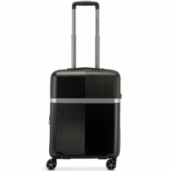 Hot Roncato Airglam 4 Rollen Kabinentrolley S 55 cm mit Dehnfalte nero