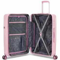 Roncato 4-Rollen Koffer|Hartgepäck<Airglam 4 Rollen Trolley M 68 cm mit Dehnfalte rosa cipria