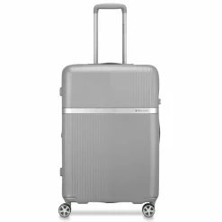 Roncato Hartgepäck|4-Rollen Koffer<Airglam 4 Rollen Trolley M 68 cm mit Dehnfalte grigio perla