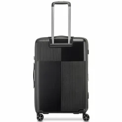 Roncato Airglam 4 Rollen Trolley M 68 cm mit Dehnfalte nero