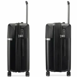 Roncato Airglam 4 Rollen Trolley M 68 cm mit Dehnfalte nero