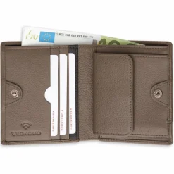 Hot Roncato Alaska Geldbörse RFID Schutz Leder 9 cm greige