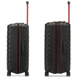 Roncato Koffersets Als Hartgepäck|Koffersets 3-Teilig<B-Flying Move 4 Rollen Kofferset 3-teilig mit Dehnfalte nero fumo